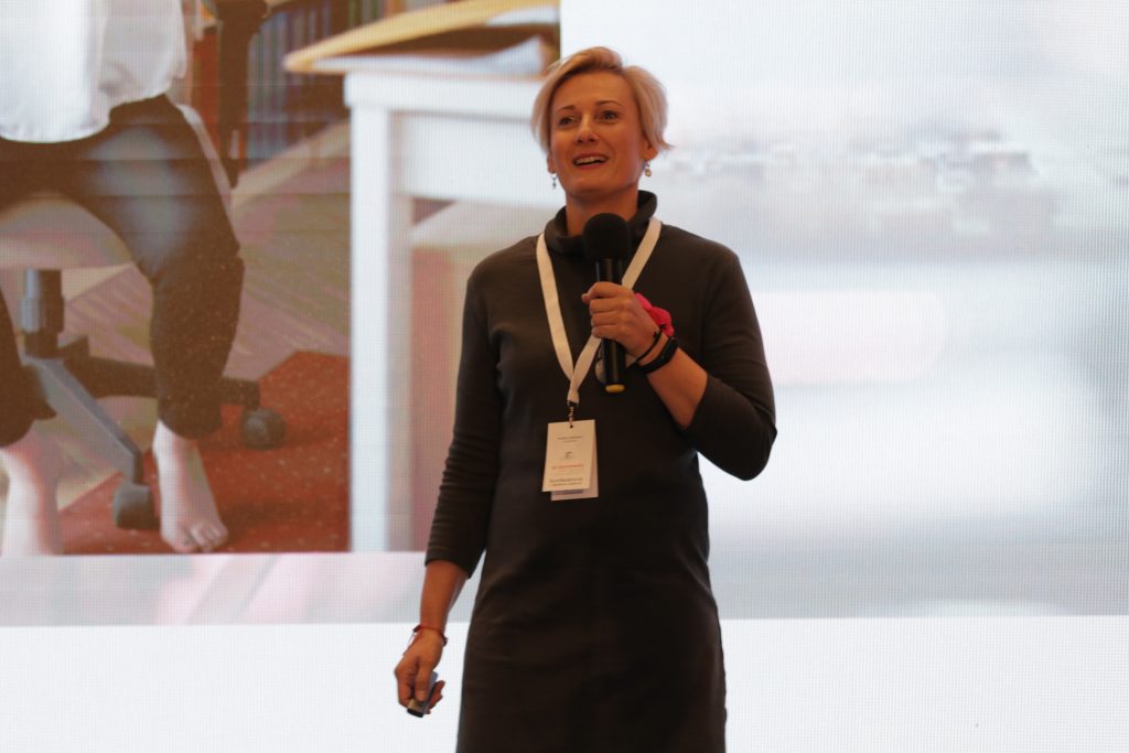 Andrea Ulahelová na konferencii e-learnmedia CAFÉ 2021